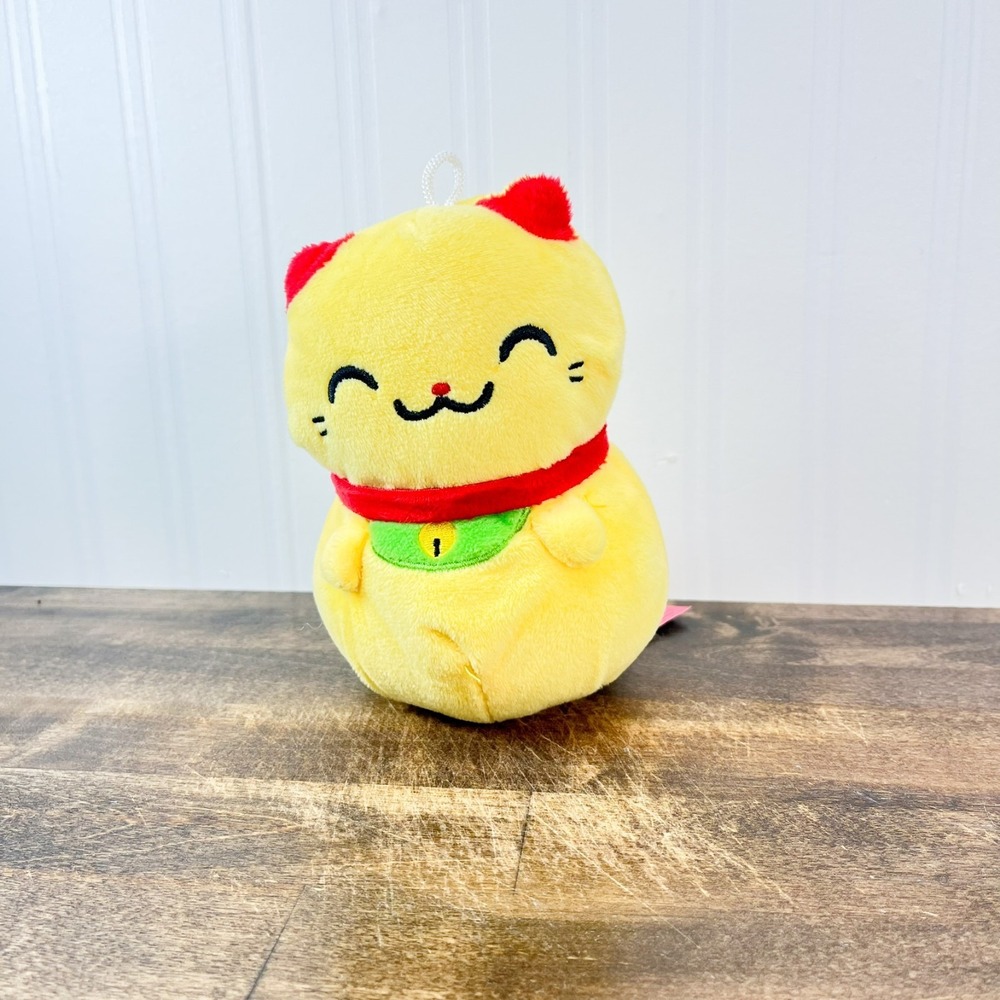 KLEPTOCATS Cat Plush Toy Yellow 6" - HyperBeard KleptoCats Plush‎ Lucky